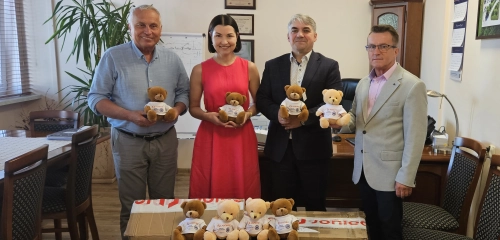 ,,Misie ratownisie" dla zespołów ratownictwa medycznego w Limanowej