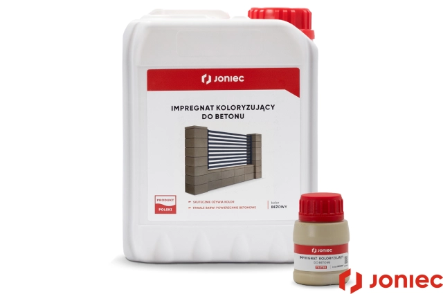 Impregnat koloryzujący do betonu
