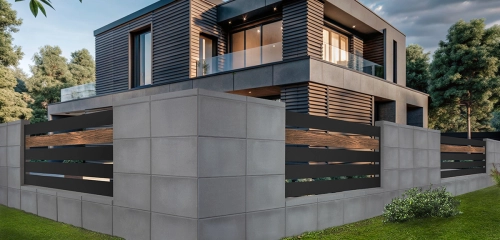 Budowa ogrodzenia z bloczków betonowych o dużym formacie – co zyskujesz, stawiając na duży rozmiar?