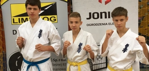 Limanowianie wśród najlepszych zawodników karate w Polsce